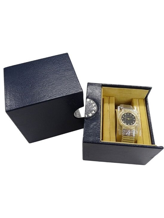 Bvlgari Watch Tobogas Diamond Quartz Stainless SS L Bangle Round Polished main image 4